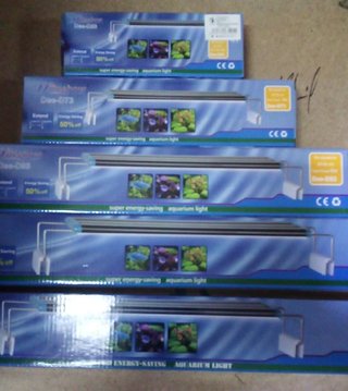 Pantalla led acuario 60 70 76 cm pecera luz