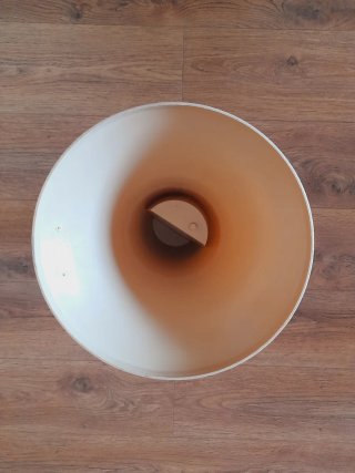 Taburete Tam Tam Beige Vintage, años 60-70