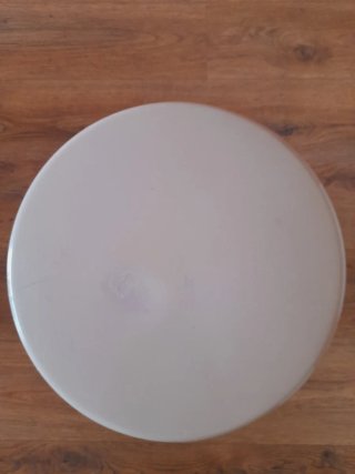 Taburete Tam Tam Beige Vintage, años 60-70