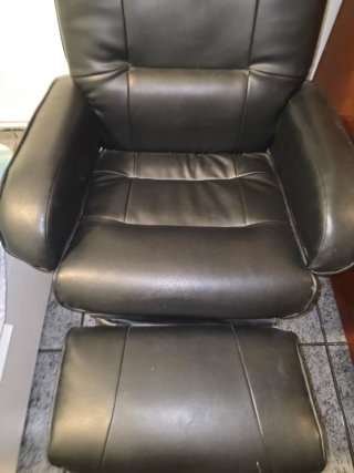 Sillón masajeador de piel