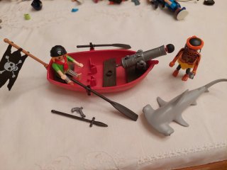 Playmobil 5137 Barco Pirata Tiburón