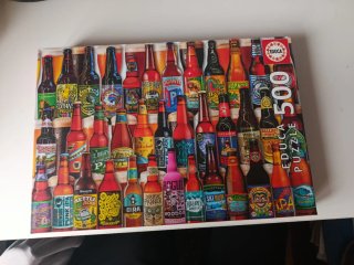 Puzzle Educa 500 piezas Cervezas artesanales