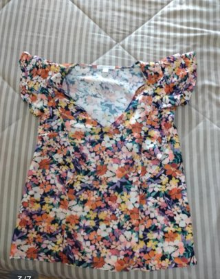 Camiseta manga corta Springfield, talla M