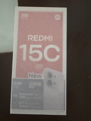 Redmi 15C 128GB Nuevo en Caja