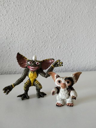 Figuras PVC Los Gremlins y Guizmo