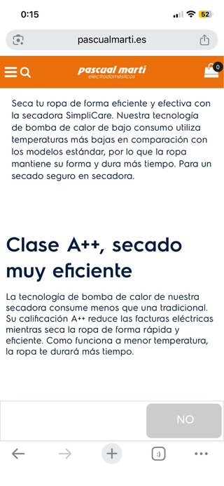 Secadora Electrolux Bomba Calor 8kg