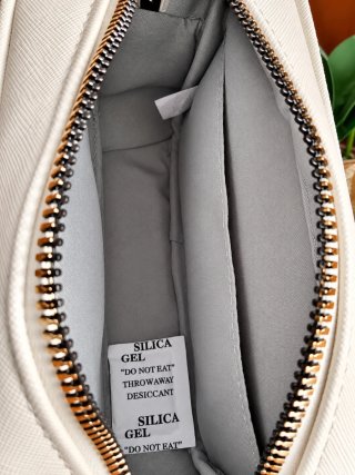 Bolso Bandolera U.S. Polo Assn. Blanco Dorado