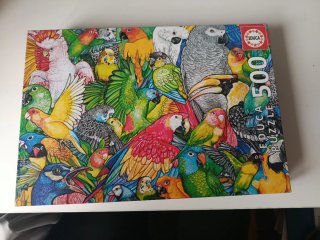 Puzzle Educa 500 Loros
