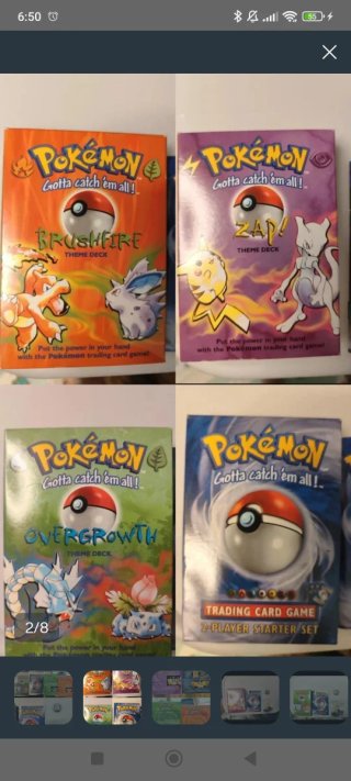 Lote 4 Cajas Pokémon WOTC + Extras