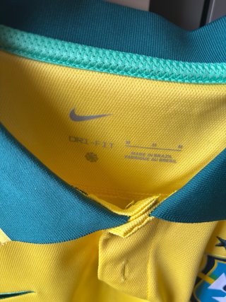 Camiseta Brasil Polo Talla M