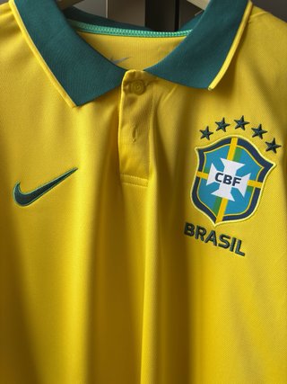 Camiseta Brasil Polo Talla M