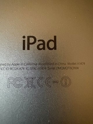 Apple iPad Air Blanco/Silver