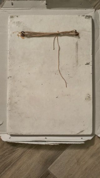 DIPINTO INFORMALE COMPOSIZIONE ASTRATTA Ceramica