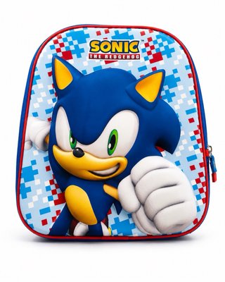 Mochila Sonic The Hedgehog 3D
