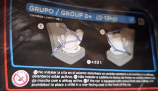 Silla de coche Babyauto giratoria
