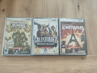 Lote 3 Juegos PC Precintados: Brothers in Arms, Ca