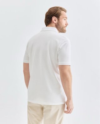 Polo manga corta hombre Dustin blanco Talla XXL