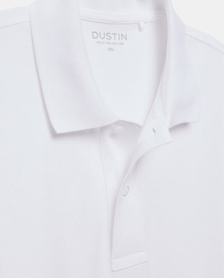 Polo manga corta hombre Dustin blanco Talla XXL