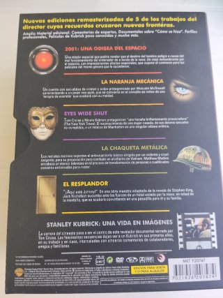 Estuche Metálico DVD Stanley Kubrick