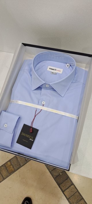 Camicia Uomo Daniel's Classic Tg. 40 Slim Fit cele