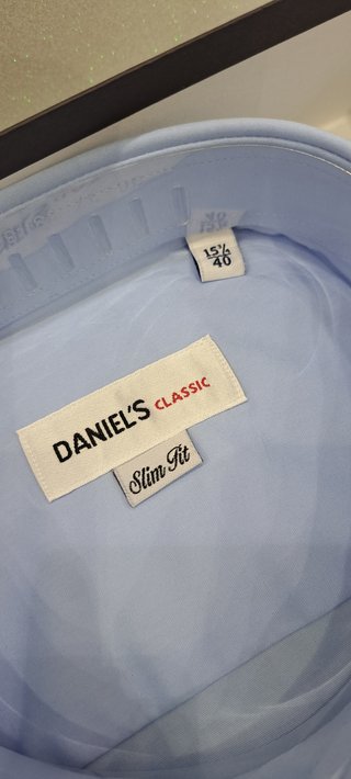 Camicia Uomo Daniel's Classic Tg. 40 Slim Fit cele