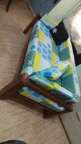 Cama artesanal para mascotas