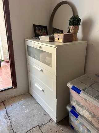 Armario y cómoda IKEA BRIMNES blancos