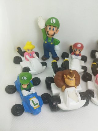 Lote Figuras Nintendo Mario Kart