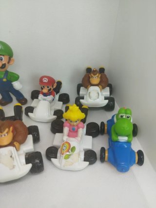 Lote Figuras Nintendo Mario Kart