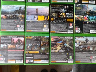 Lote 13 Juegos Xbox (RDR2, Cyberpunk, Witcher...)