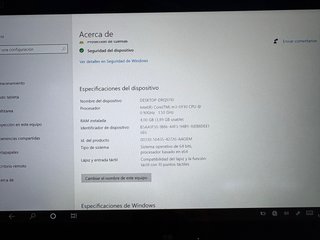 Fujitsu Q616 Tablet plata 4gb ram 128gb