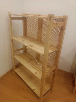 Mueble IVAR Ikea con puertas