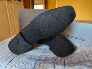 Zapatos Martinelli negro. Talla 45