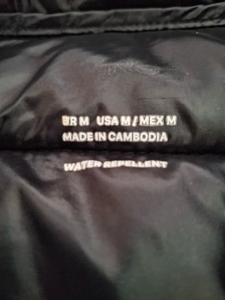 Abrigo Plumas Mujer Negro