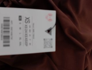 Pantalón Zara baggy fluido asimétrico XS