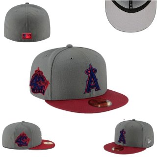 Gorra New Era Gris y Roja