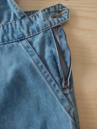 Peto Vaquero Vintage Azul Talla M