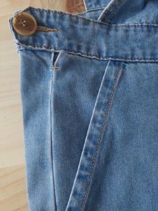 Peto Vaquero Vintage Azul Talla M
