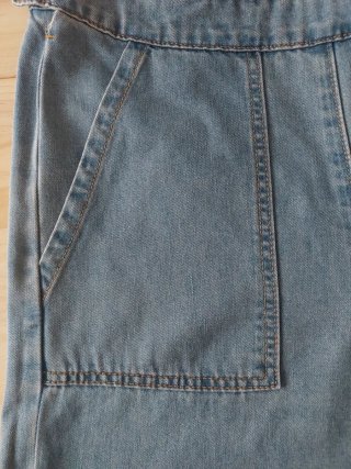 Peto Vaquero Vintage Azul Talla M