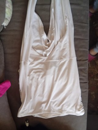Vestido blanco talla única