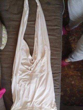 Vestido blanco talla única