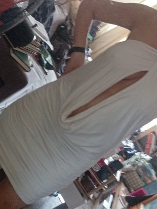 Vestido blanco talla única