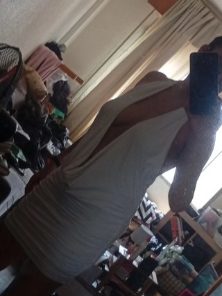 Vestido blanco talla única