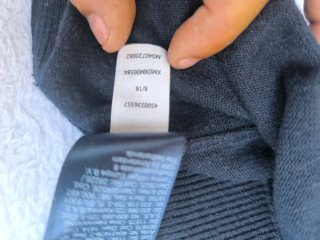 Jersey Tommy Hilfiger Negro Cuello Redondo talla L
