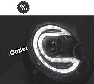 BA FAROS XENON MINI COOPER 06-14 LED NEGRO R012159C1