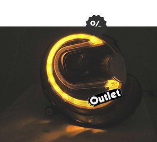 BA FAROS XENON MINI COOPER 06-14 LED NEGRO R012159C1