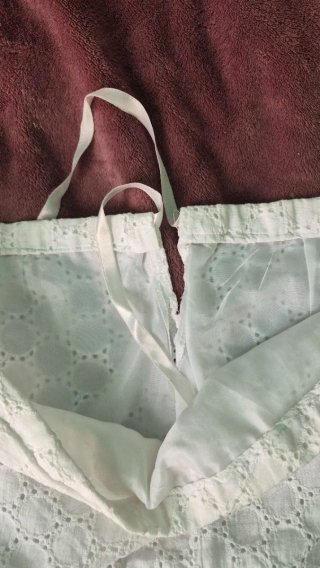 Falda de verano blanca
