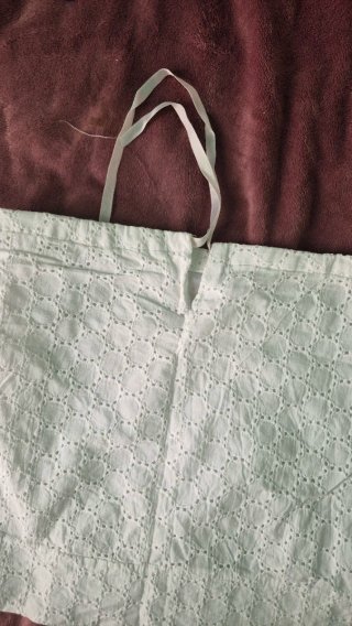 Falda de verano blanca
