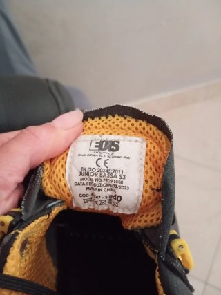 Scarpe antinfortunistiche Edis uomo come nuove.