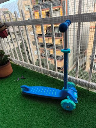 Patinete infantil 3 ruedas George Pig